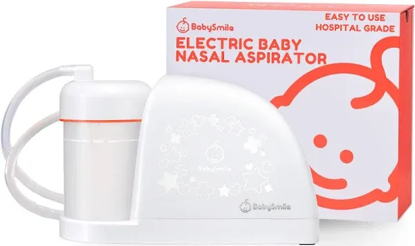 BabySmile | Electric Baby Nasal Aspirator | Hospital Grade Suction Japan Qual...