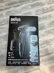 Braun Electric Razor for Men, Series 6 6075Cc Sensoflex Electric Shaver with Beard Trimmer, Rechargeable, Wet & Dry Foil Shaver with 4in1 Smartcare