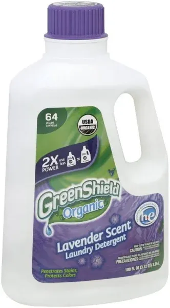 GREEN Shield Organic Laundry Detergent Lavender Scent