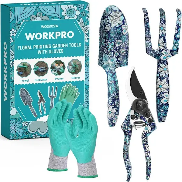 WORKPRO Aluminum Garden Tool Set