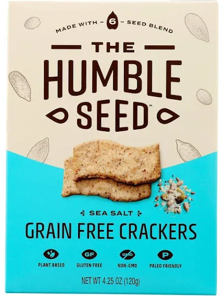 The Humble Seed Grain Free Crackers