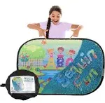 MEAVIA Reversible Sequins Wall Sensory Fun Toy Learning Discovery Version, Jumbo Size 40 x 27 Inches