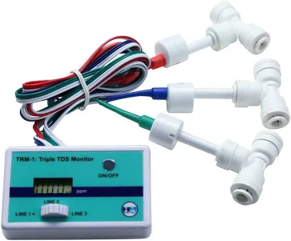 HM Digital Triple Inline TDS Monitor