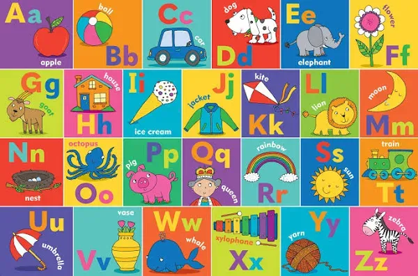 Peter Pauper Alphabet Floor Puzzle