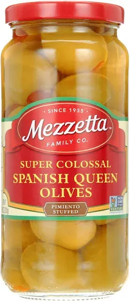 Mezzetta Super Colossal Spanish Queen Olives Stuffed