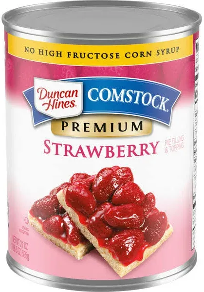 Comstock Premium Strawberry Pie Filling