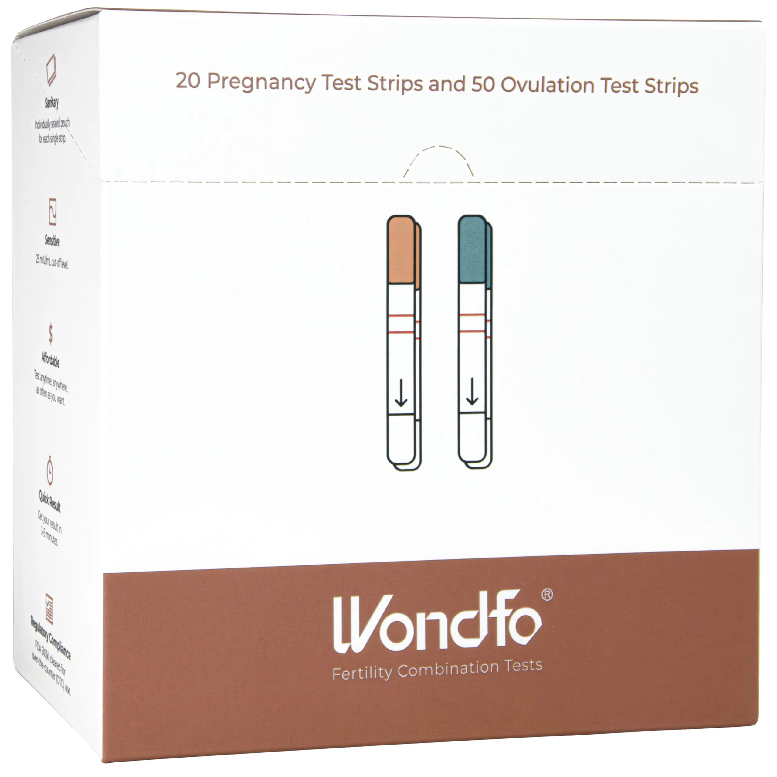 Wondfo Combo Ovulation and Pregnancy Tests