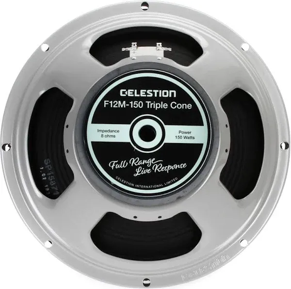 Celestion F12M-150 12" Triple Cone 150W 8 Ohm Woofer Speaker