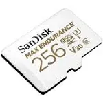 SanDisk Max Endurance 256GB MicroSD Memory Card