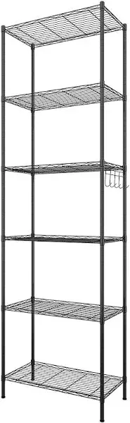 Himimi 6-Tier Wire Shelving Unit