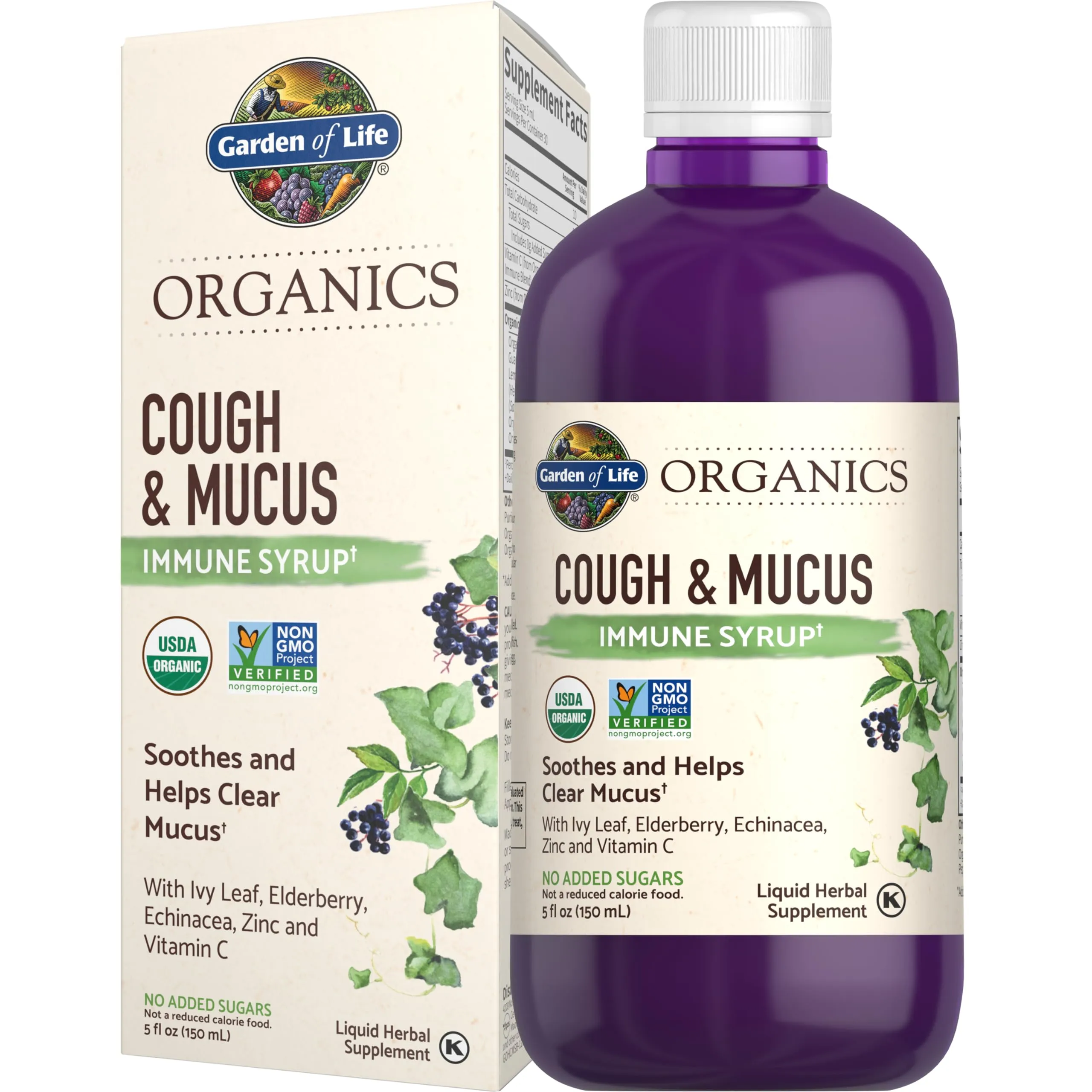 Garden of Life Cough & Mucus Syrup