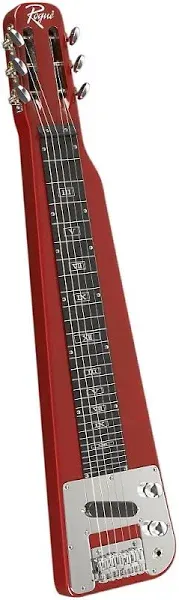 Rogue RLS-1 Lap Steel Guitar With Stand and Gig Bag Metallic Black