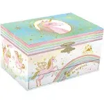 Giggle & Honey Whimsical Unicorn Musical Jewelry Box