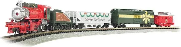 Bachmann Merry Christmas Express N Scale Train Set