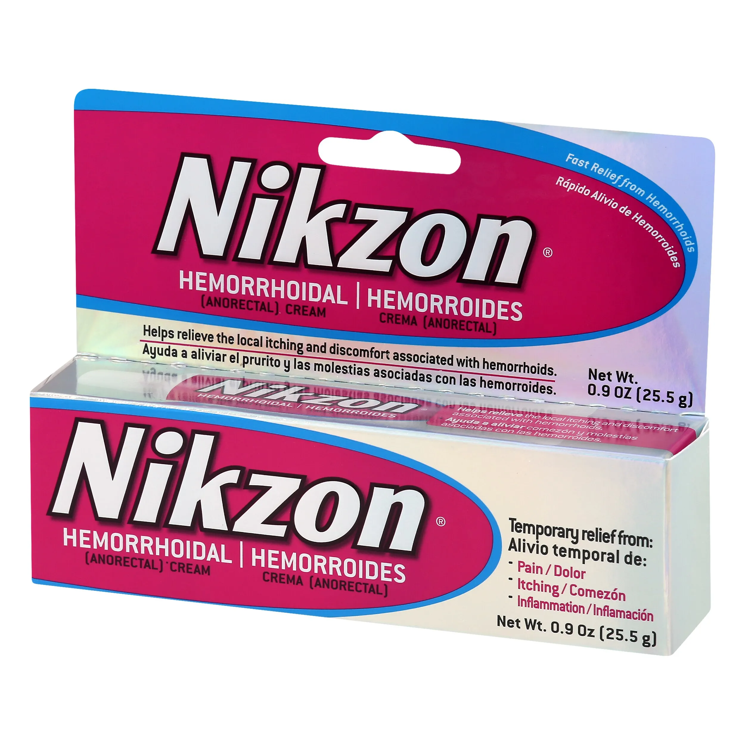 Nikzon Hemorrhoidal Cream, 0.9 OZ