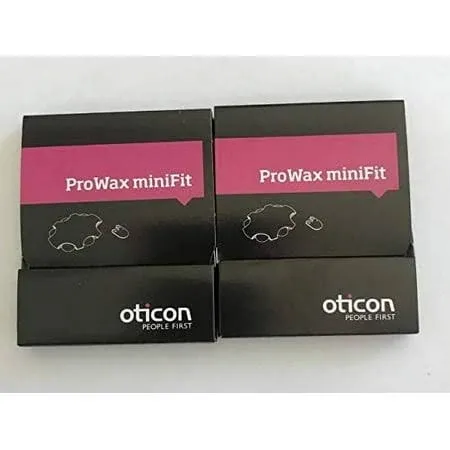 Oticon Prowax Minifit Replacement Wax Filters for Hearing Aids