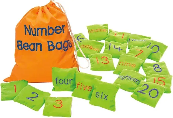 Number Bean Bags