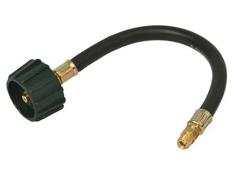 Flame King Propane Hose Pigtail Connector E12INPT