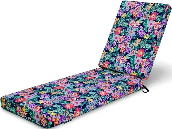 Vera Bradley Outdoor Patio Chaise Lounge Cushion