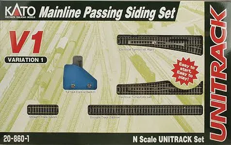 Kato V1 Mainline Passing Siding Set