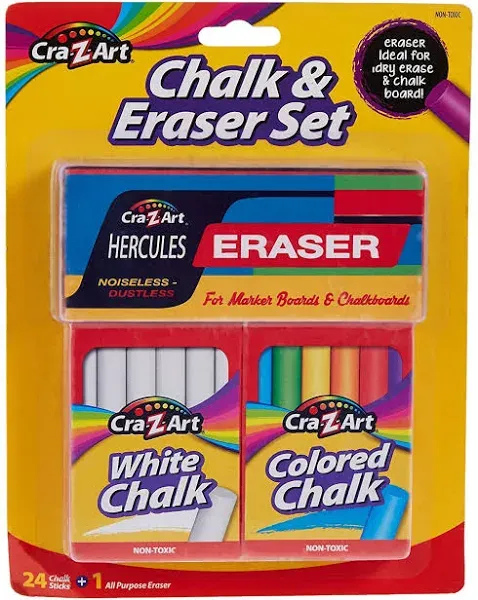 Cra-Z-Art Chalk and Eraser Set