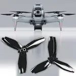 Master Airscrew Ludicrous Propellers for DJI FPV - Black, 4 Pcs