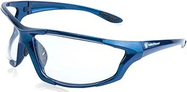 S&w Major Blue Frame/clear Lens Glasses