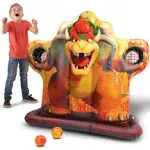 The Super Mario Bros. Movie Bowser Inflatable Sports Game for Kids, Indoor Games or Outdoor Games for Kids and Adults, Approximate Inflated Size 51