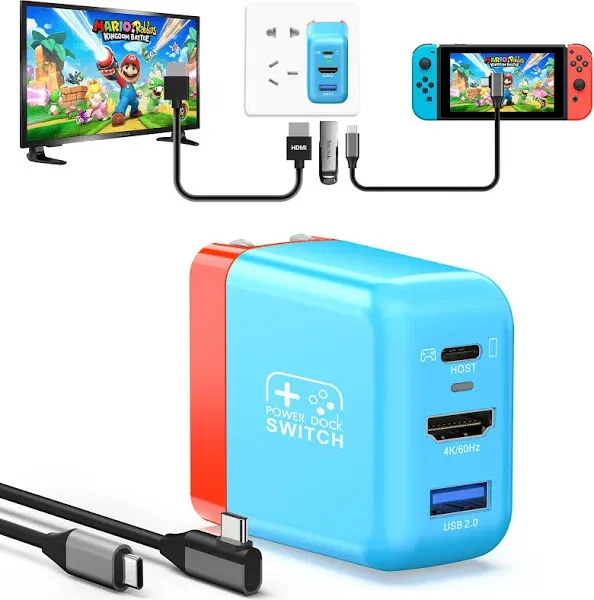 RREAKA Portable Switch Dock Charger