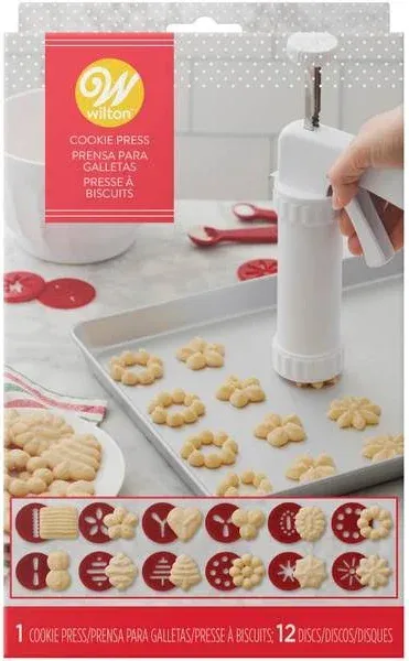 Wilton Cookie Press Box Set