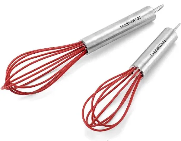 Farberware 2 Piece Pro Silicone Mini Whisks - 5216110 | Blain's Farm & Fleet