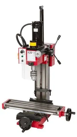 SIEG Mini Mill X2D - 350 Watt Variable Speed include R8 Spindle Taper, LittleMachineShop.com