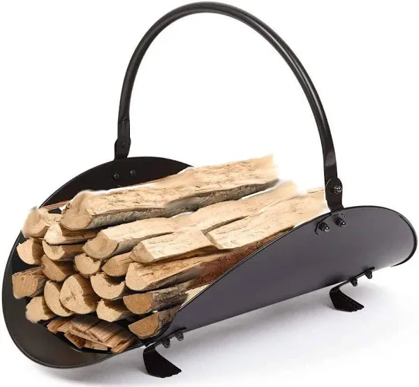 Fireplace Wood Rack is Ideal Size for Indoor use - Assembly Wrench Included