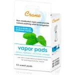 Vapor Pads for EE-5948 Cordless Personal Steam Inhaler, White, 12 Count