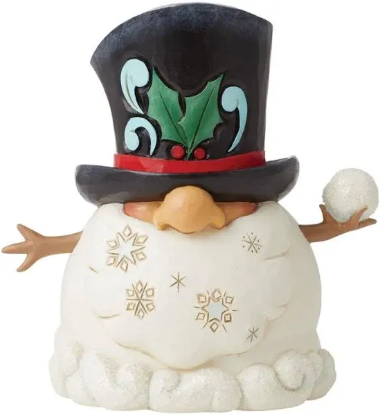 Enesco Snowman Gnome Figurine by Jim Shore