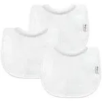 iPlay 3 Pack Terry Cotton Drip Drop Dribble Baby Bibs for Boy or Girl - 157584