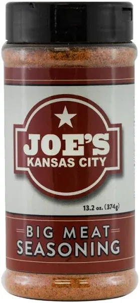 Joe's Kansas City Big Meat Seasoning - BBQ - Large (13.2 oz)