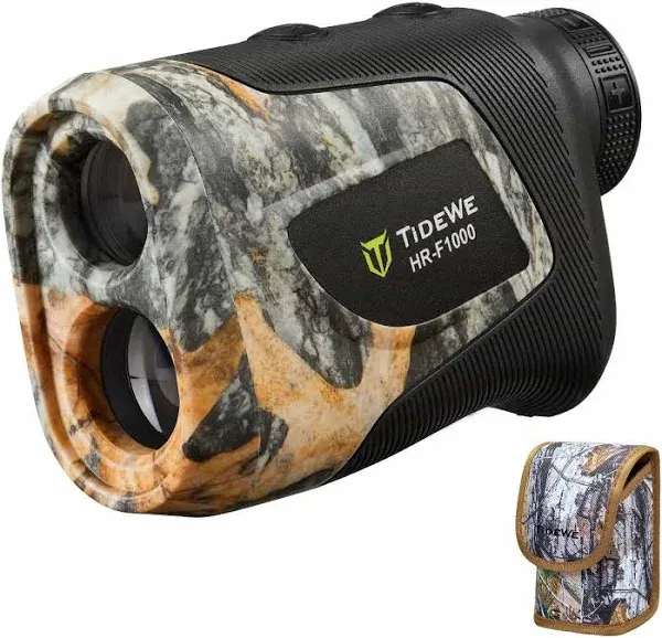 Hunting Rangefinder with Rechargeable Battery, 700/1000Y Camo Laser Range Finder