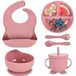 Losecu Silicone Baby Feeding Set