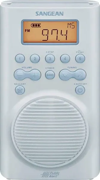 Sangean Waterproof Shower Radio