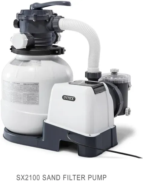 Intex 28645EG Krystal Clear Sand Filter Pump for Above Ground Pools