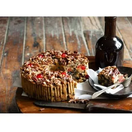 Jane Parker Bourbon & Rum Fruit Cake Ring Tin | JaneParker.com |