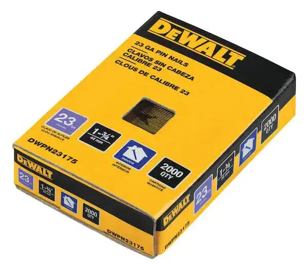 DeWalt 1-3/4 in. x 23-Gauge Pin Nail