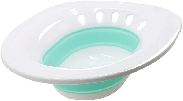 RUGUO Foldable Squat Free Discreet Over The Seat Seat Bath