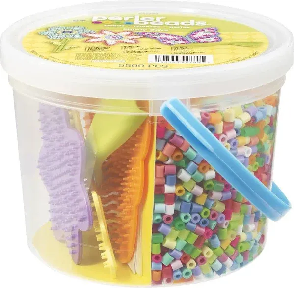 Perler Sunny Days Bright Color Fuse Bead Bucket