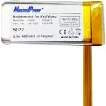 Maximalpower Replacement Battery for Apple iPod Video/Classic 30GB