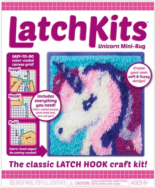 LatchKits Mini-Rug Kit -Unicorn