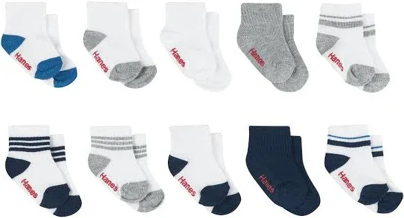 Hanes Toddler/Toddler Boys' Ankle Socks