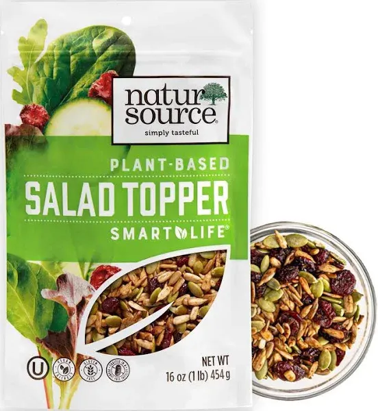 naturSource Salad Topper Smart Life Salad Toppings, Salad Mix, Salad Toppers Seeds and Cranberries