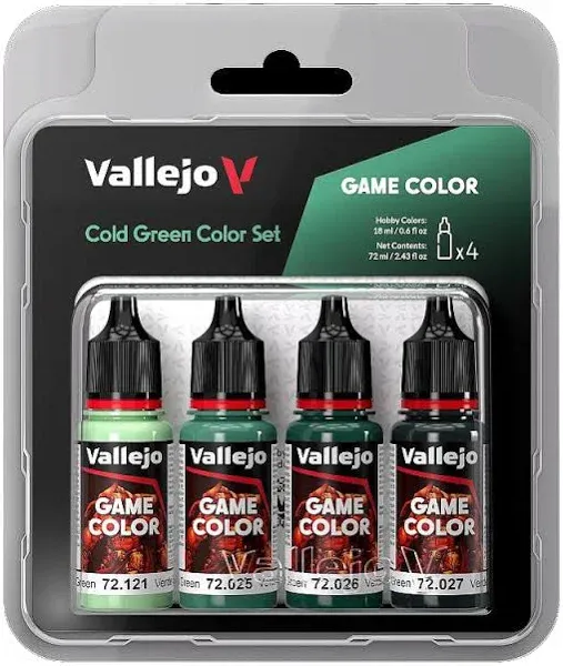 Vallejo Game Color Cold Green Color Set